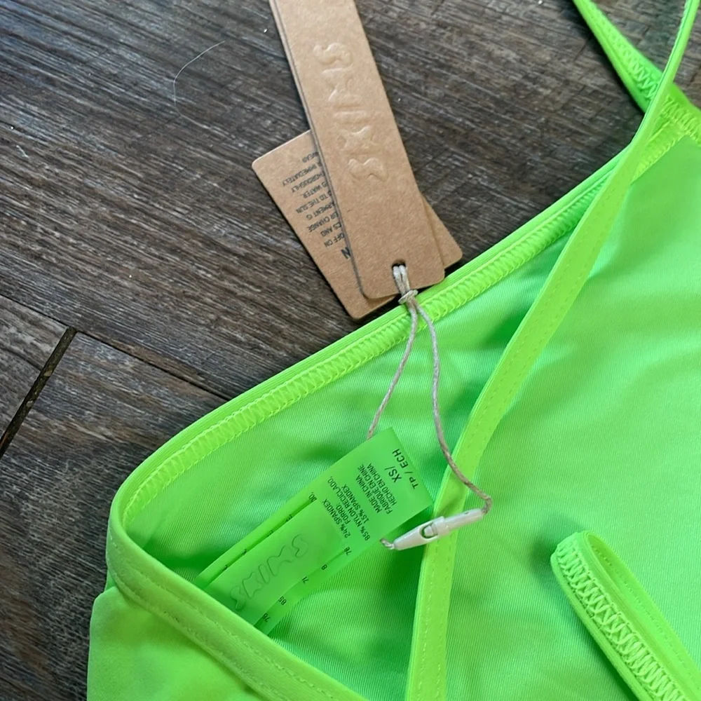 NWT SKIMS High neck bikini top